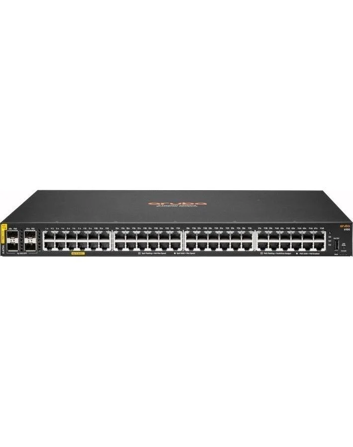 Коммутатор HPE Aruba 6100 JL675A 48G 4SFP+ 370PoE+