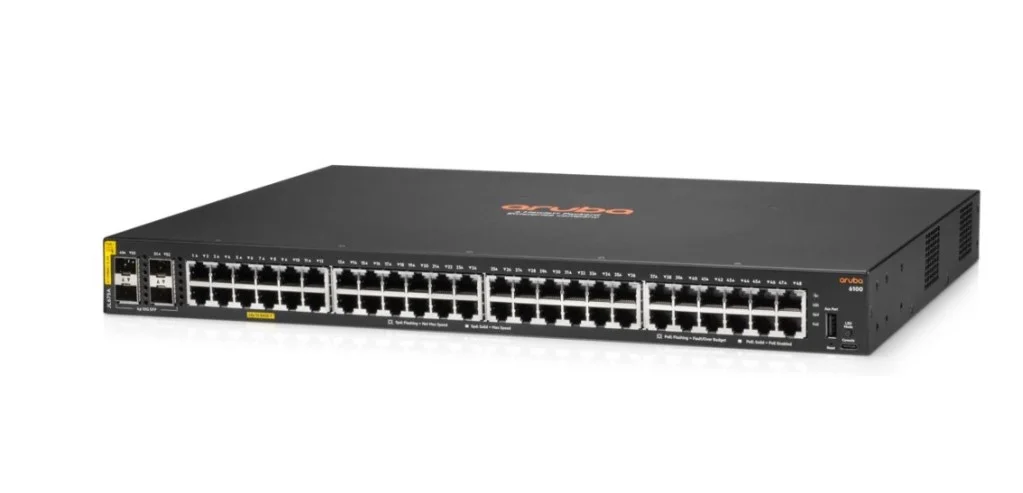 Коммутатор HPE Aruba 6100 JL675A 48G 4SFP+ 370PoE+