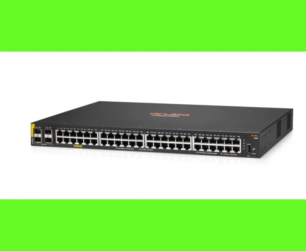 Коммутатор HPE Aruba 6100 JL675A 48G 4SFP+ 370PoE+