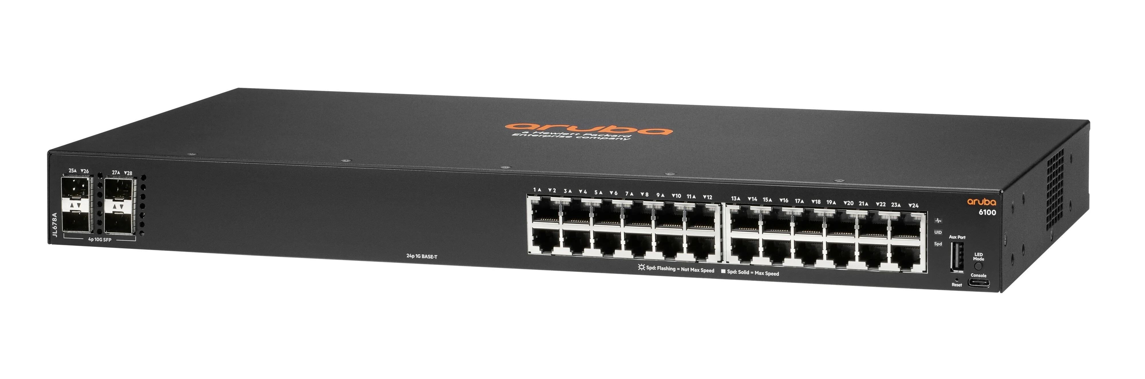Коммутатор HPE Aruba 6100 JL677A 24G 4SFP+ 370PoE+