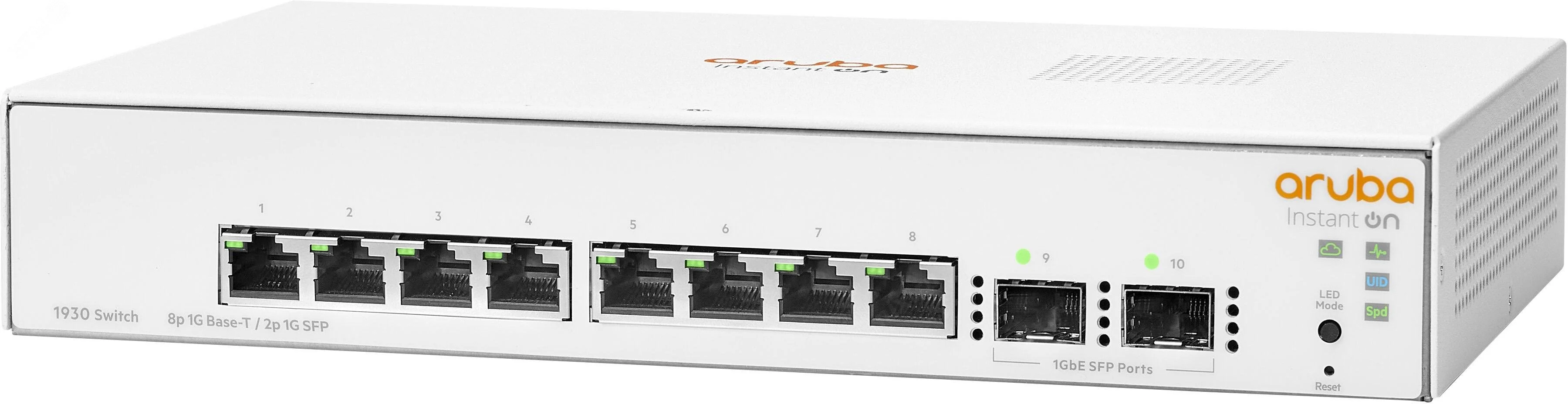 Коммутатор HPE Aruba IOn 1930 8G 2SFP 124W Switch