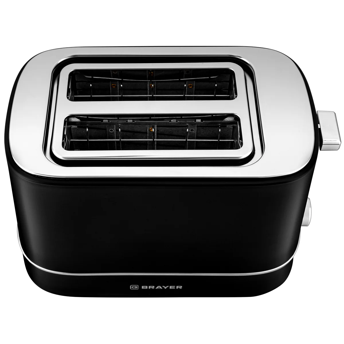 Тостер BRAYER BR2118, 930 Вт, 6 реж, автоподогр, размор, отмена, автоотключ,2 тоста одновр