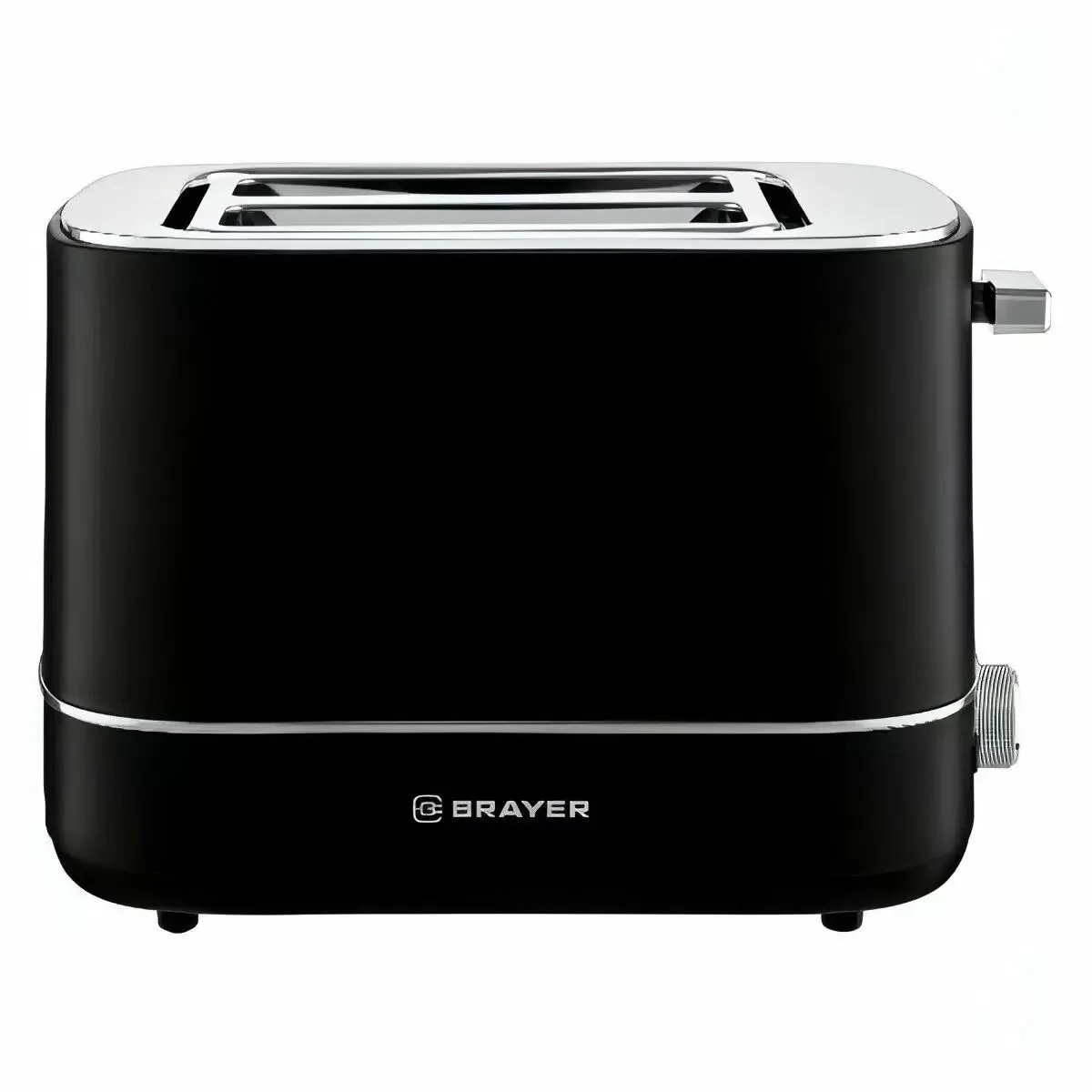 Тостер BRAYER BR2118, 930 Вт, 6 реж, автоподогр, размор, отмена, автоотключ,2 тоста одновр