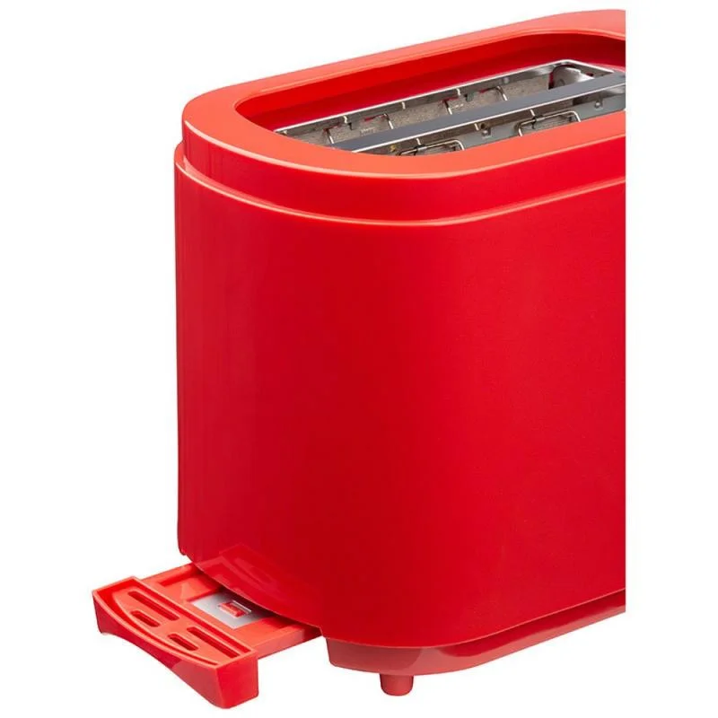 Тостер HomeStar HS-1050, цвет: красный, 750 Вт