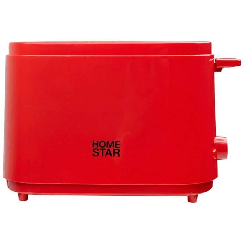 Тостер HomeStar HS-1050, цвет: красный, 750 Вт