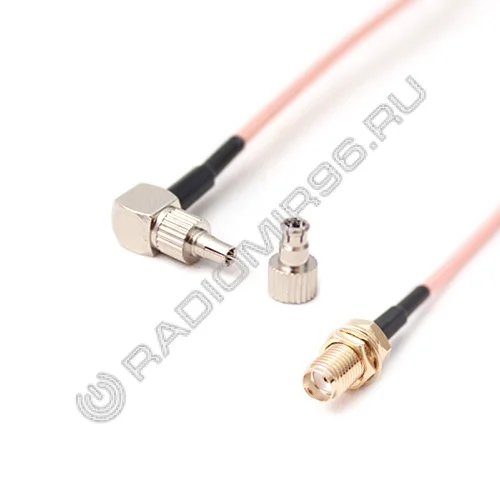 Пигтейл переходники ANT-316 (SMA-female-CRC9/TS9) 15 см (УПАКОВКА 10шт)
