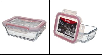 Pasabahce Форма для запекания с пл.кр BAKE&STORE 780мл (178*126*60 мм) (1205923)