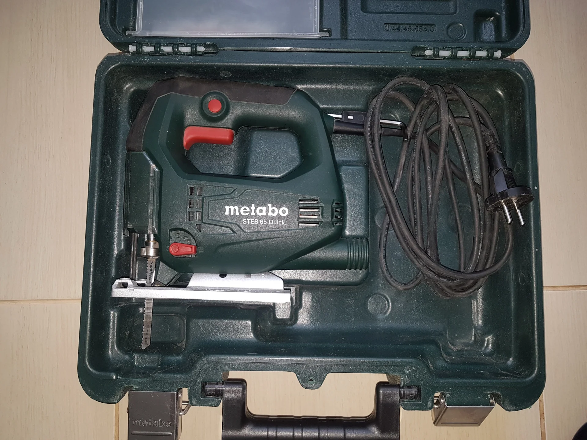 Лобзик Metabo Steb 65 Quick 450Вт 3000ходов/мин от электросети
