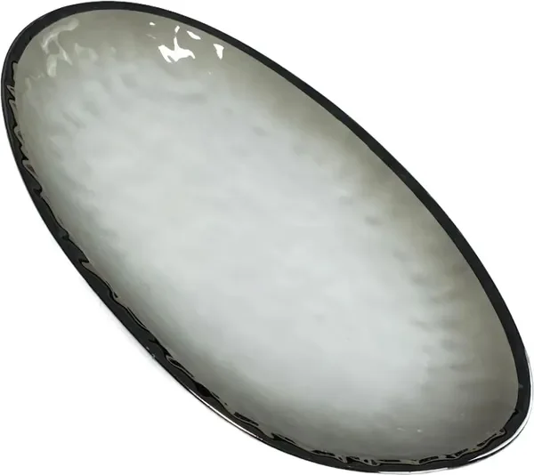 122-130 Овальное блюдо 35,5х20х4см TORONTO GREY в под.уп.(х12)Фарфор