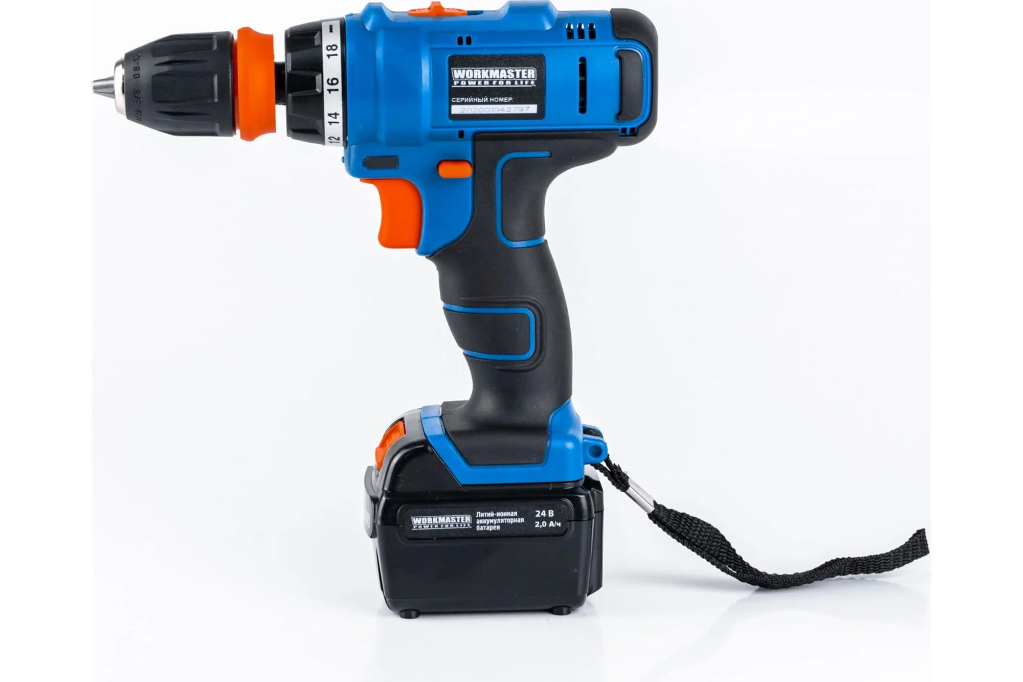 Шуруповёрт аккум. WorkMaster АШ-21 (21В 2,0 А/ч  38 H/м)