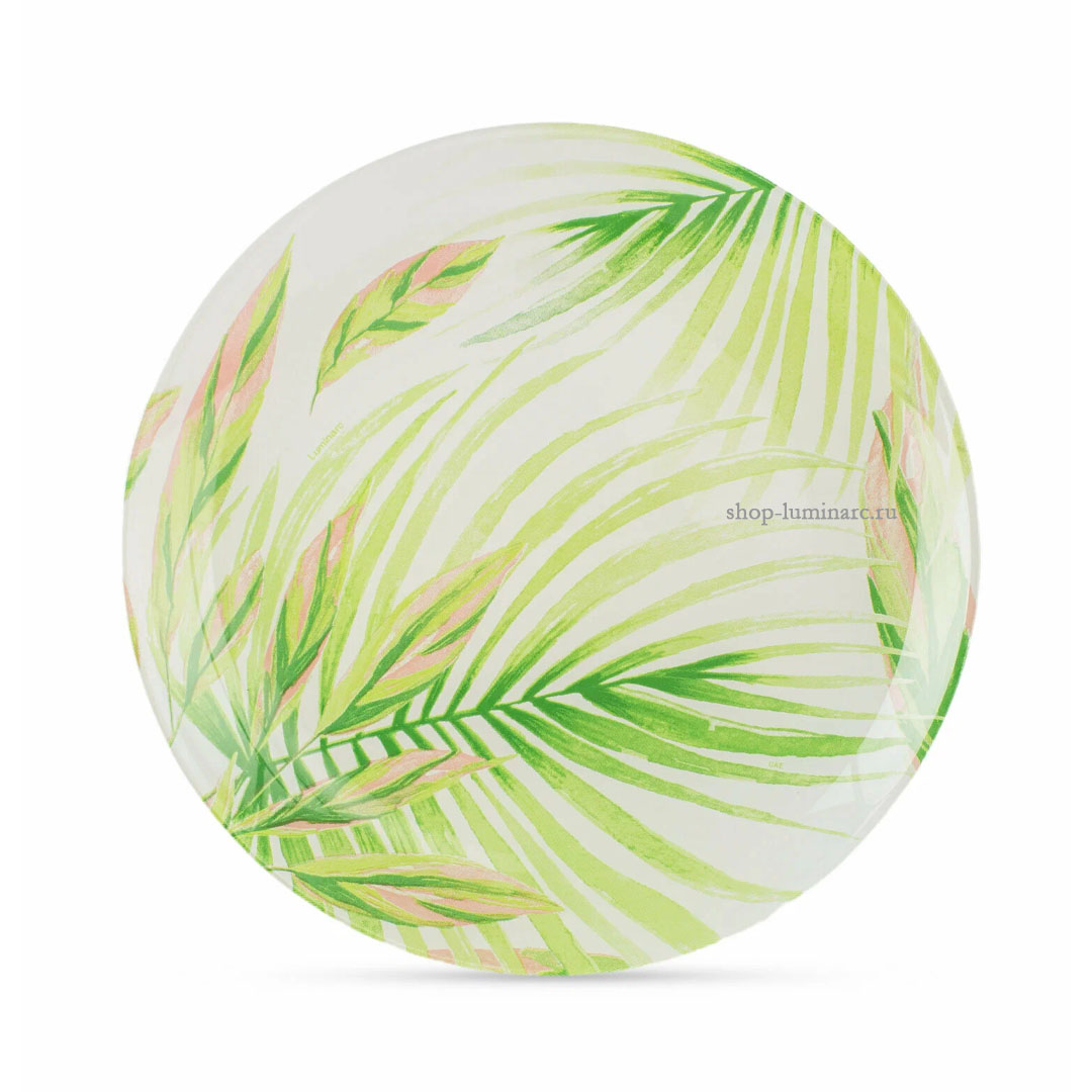 Тарелка десертная CRAZYFOLIA WHITE 20.5см