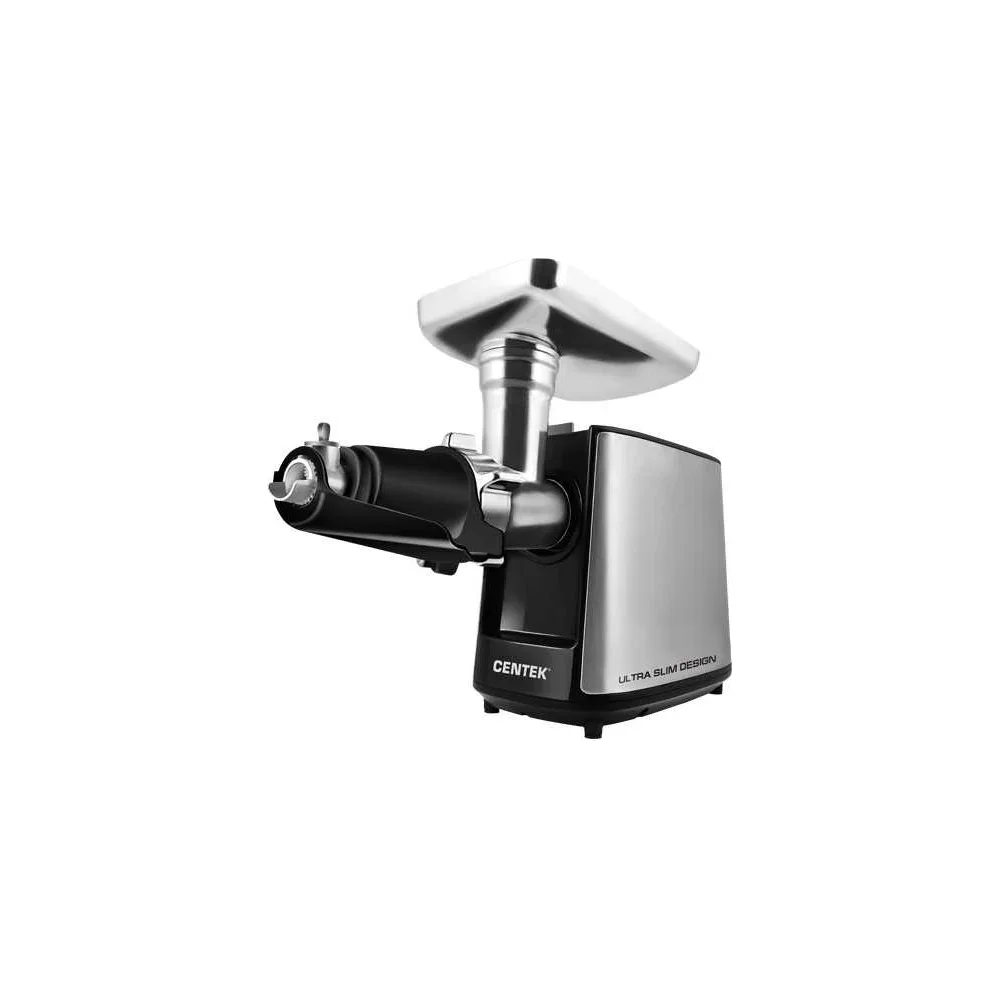 Мясорубка Centek CT-1617 Juice <2000Bт> SLIM дизайн, реверс, V8, стальной коннектор, алюм. лоток