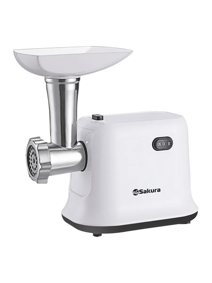 Мясорубка Sakura SA-6420SW 1500Вт реверс + компл нас