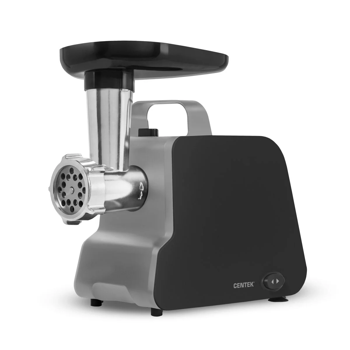 Мясорубка электрическая Centek CT-1603 белый, 2000 Вт, 2.0 кг/мин, реверс, защита от перегрузки, насадки - 4
