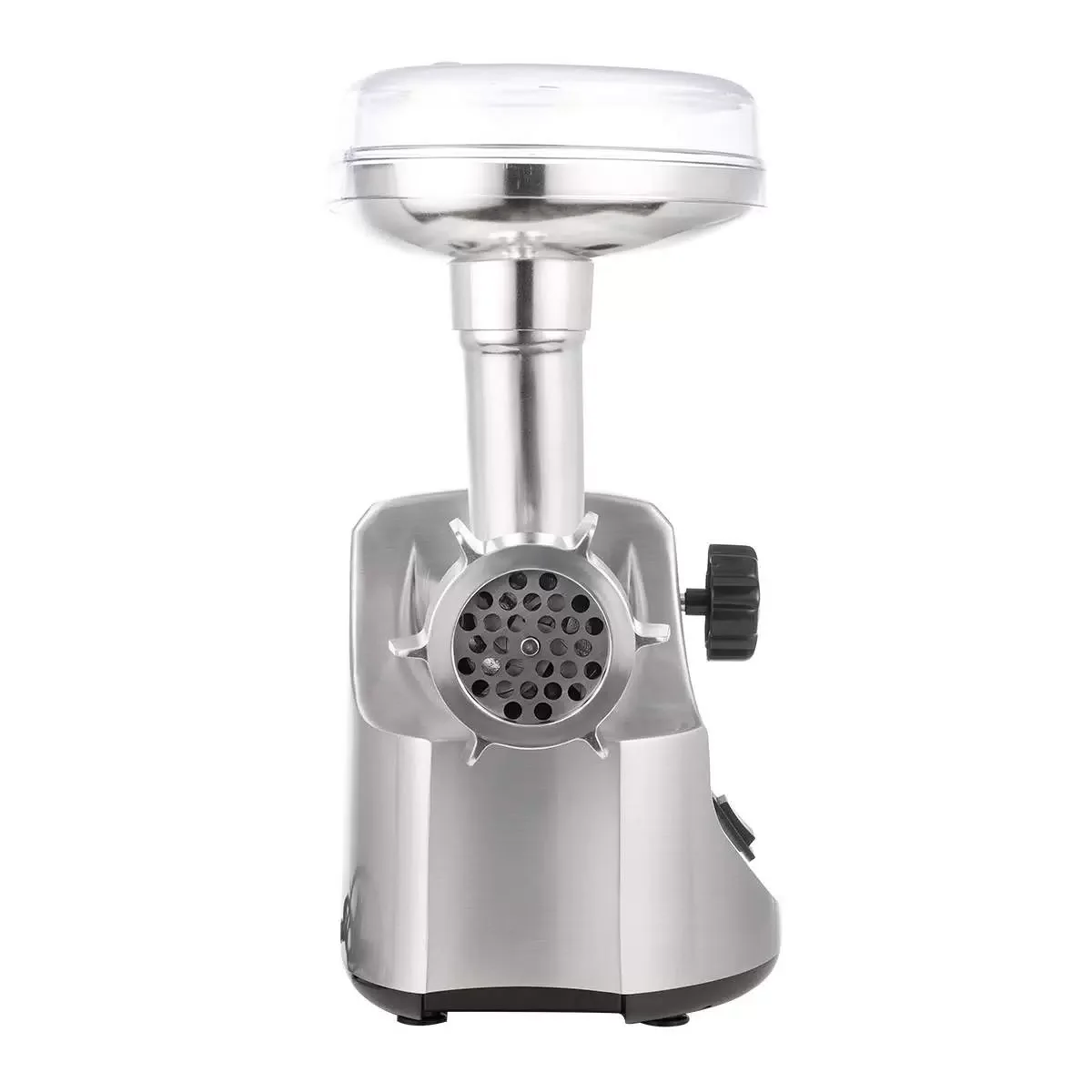 Мясорубка электрическая Centek CT-1606 серебиристый, 3000 Вт, 3.0 кг/мин, реверс, металлический лоток, насадки - 5