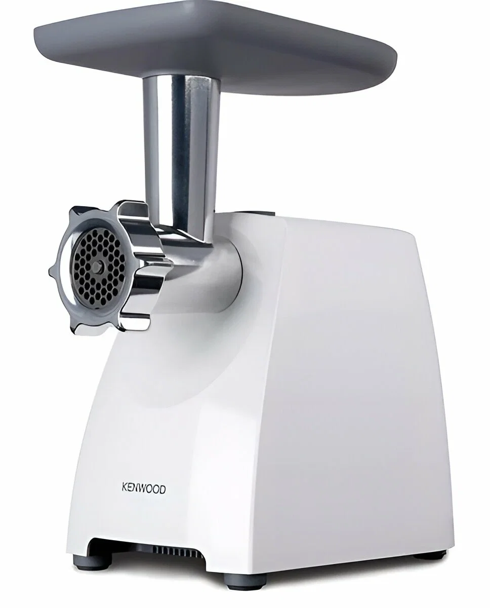Мясорубка электрическая Kenwood MG 360 белый, 1400 Вт, 1.5 кг/мин, реверс, насадки - 5