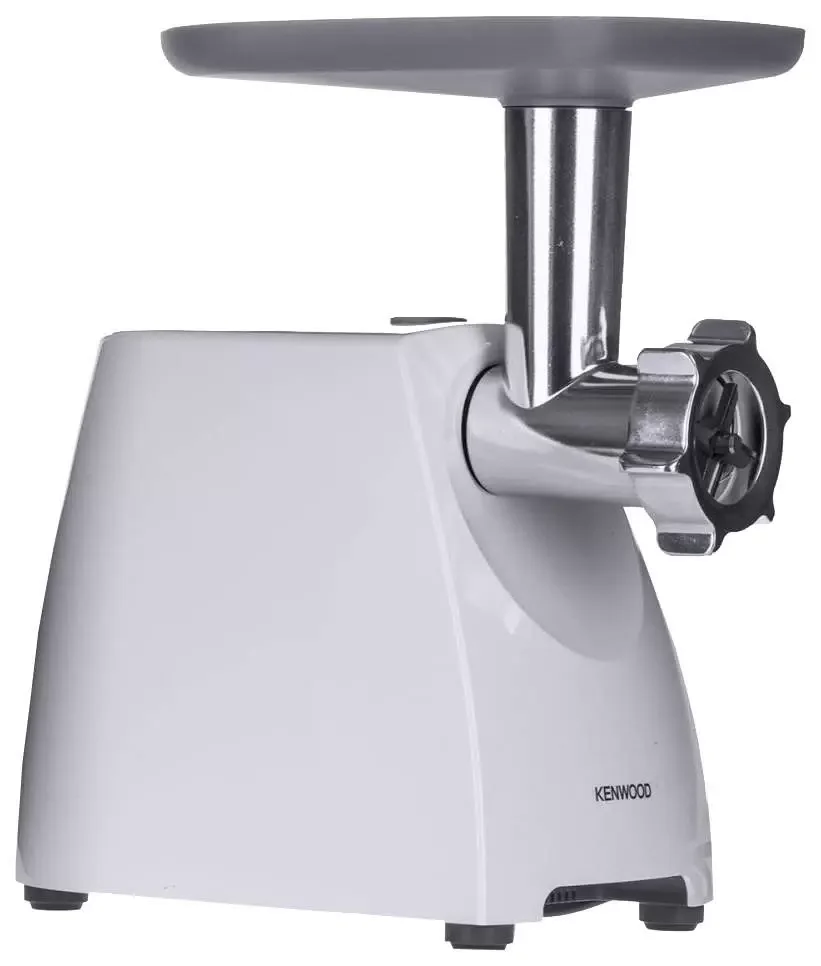 Мясорубка электрическая Kenwood MG 360 белый, 1400 Вт, 1.5 кг/мин, реверс, насадки - 5