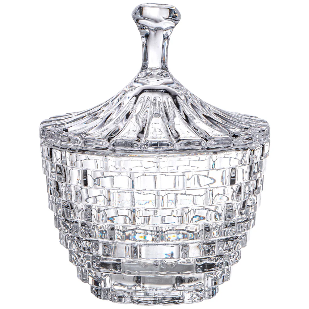 САХАРНИЦА С КРЫШКОЙ НА НОЖКЕ "SAPHIR" 11,4Х21,5 СМ