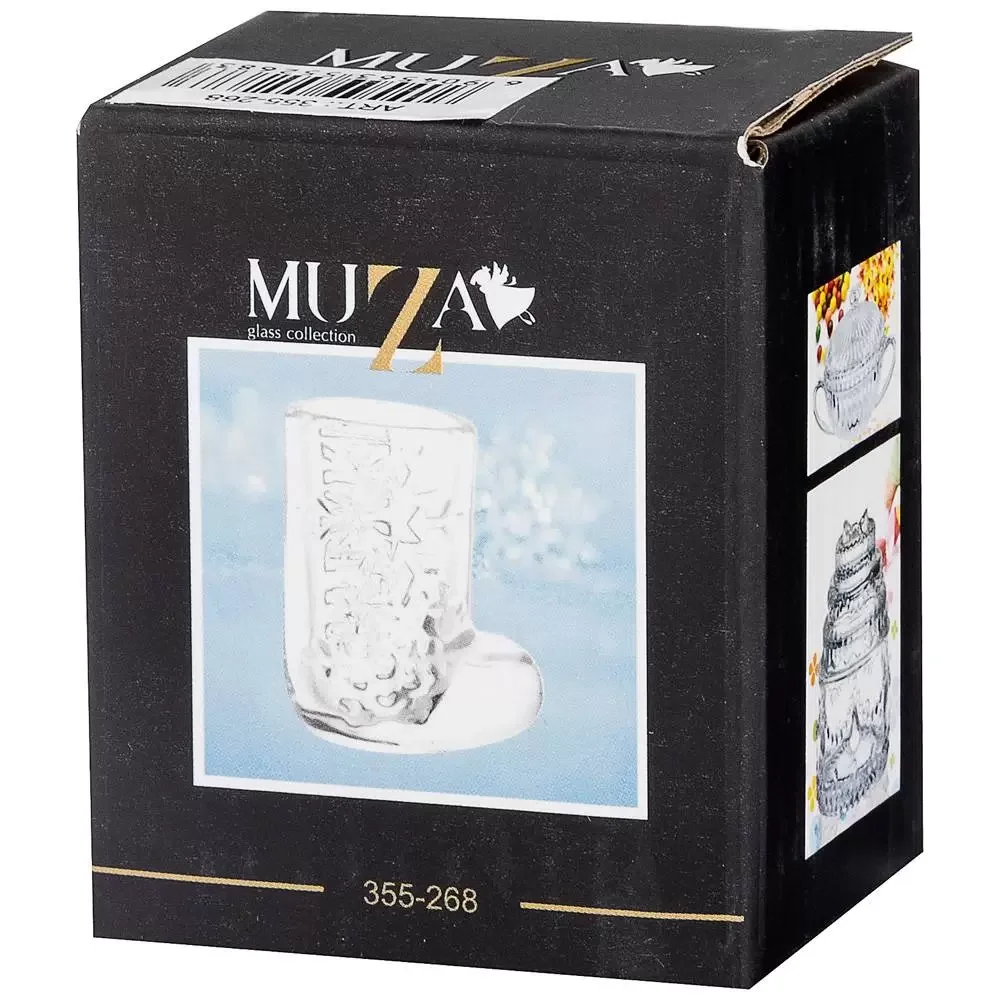 ПОДСТАВКА ДЛЯ ЗУБОЧИСТОК 3.5*3.5 СМ. ВЫСОТА=5 СМ. КОЛЛЕКЦИЯ "MUZA" (КОР=72ШТ.)