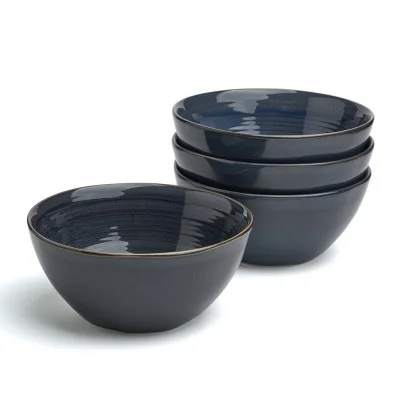 НАБОР САЛАТНИКОВ BRONCO "CHOICE BLACK" 15 СМ 4ШТ