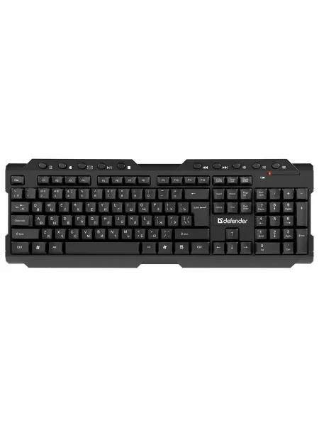Клавиатура Defender Element HB-195 RU беспроводная USB черный