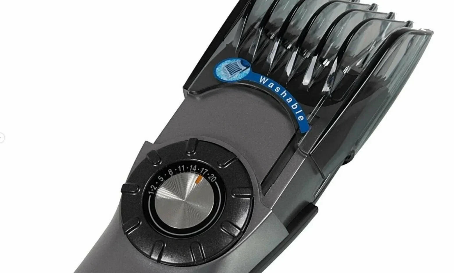 Машинка для стрижки Panasonic ER217S520 серебристый (насадок в компл:1шт)