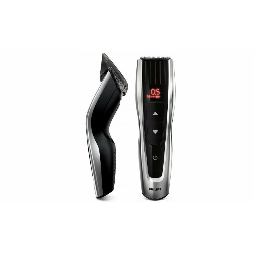 Машинка для стрижки Philips HC9420/15 серебристый/черный (насадок в компл:3шт)