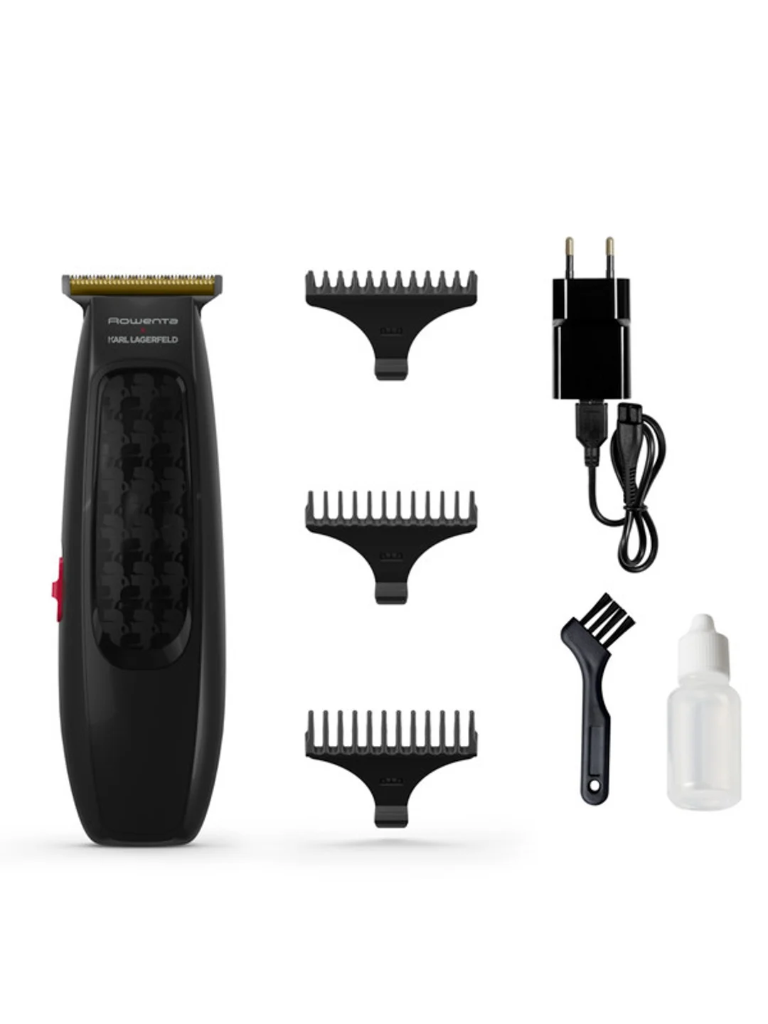 Машинка для стрижки Rowenta Cut & Style KL TN182LF0 черный (насадок в компл:3шт)