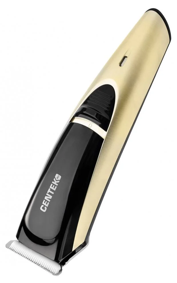 Машинка для стрижки волос Centek CT-2124 черный/золото