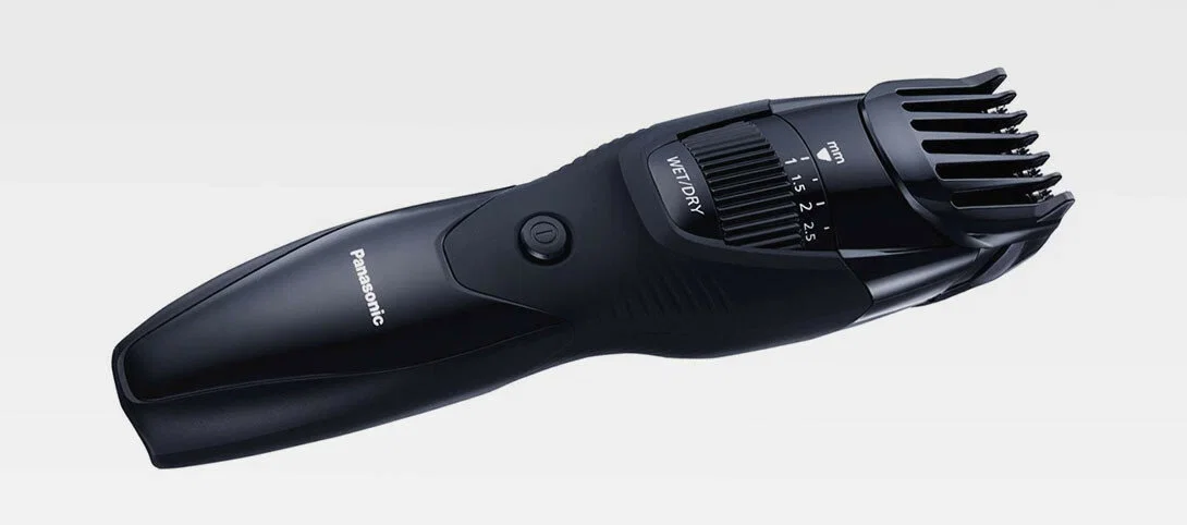 Триммер Panasonic ER-GB42-K520 для стрижки бороды и усов, работает от аккумулятора, черный