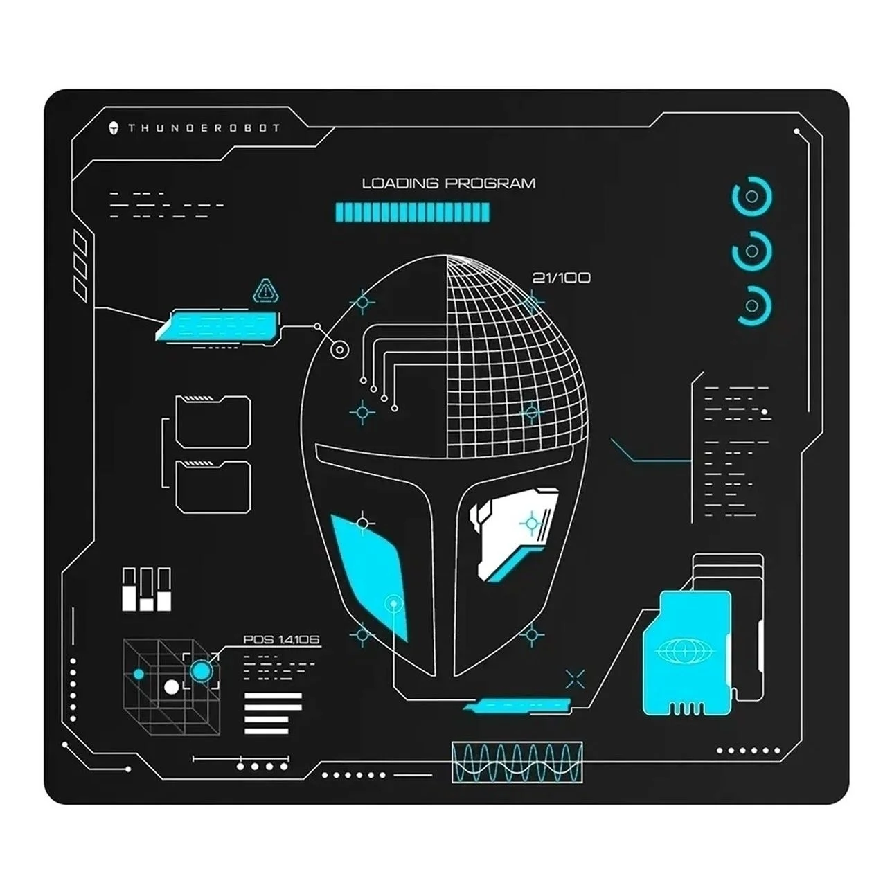 Коврик для мышек Thunderobot MC4 Blueprint