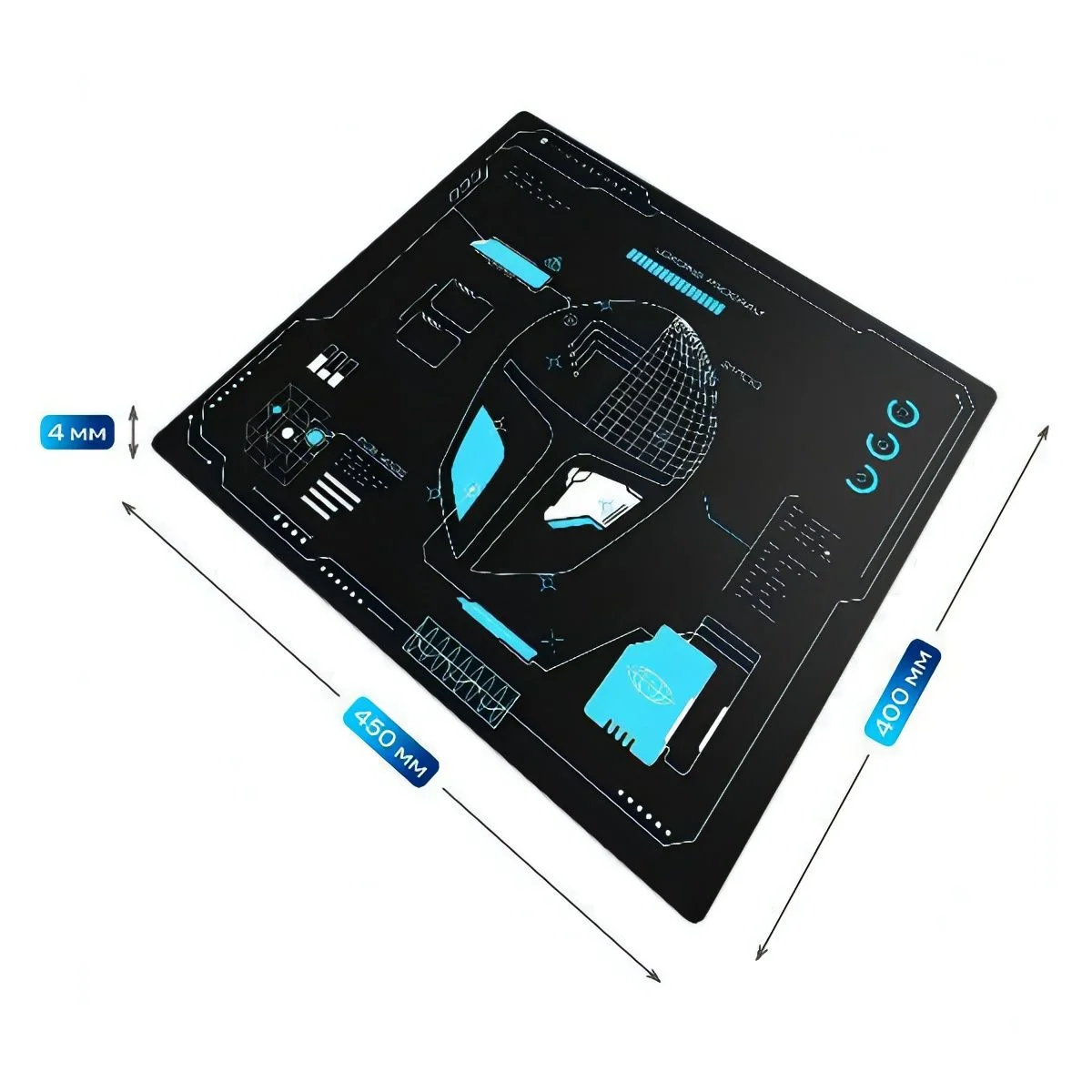 Коврик для мышек Thunderobot MC4 Blueprint