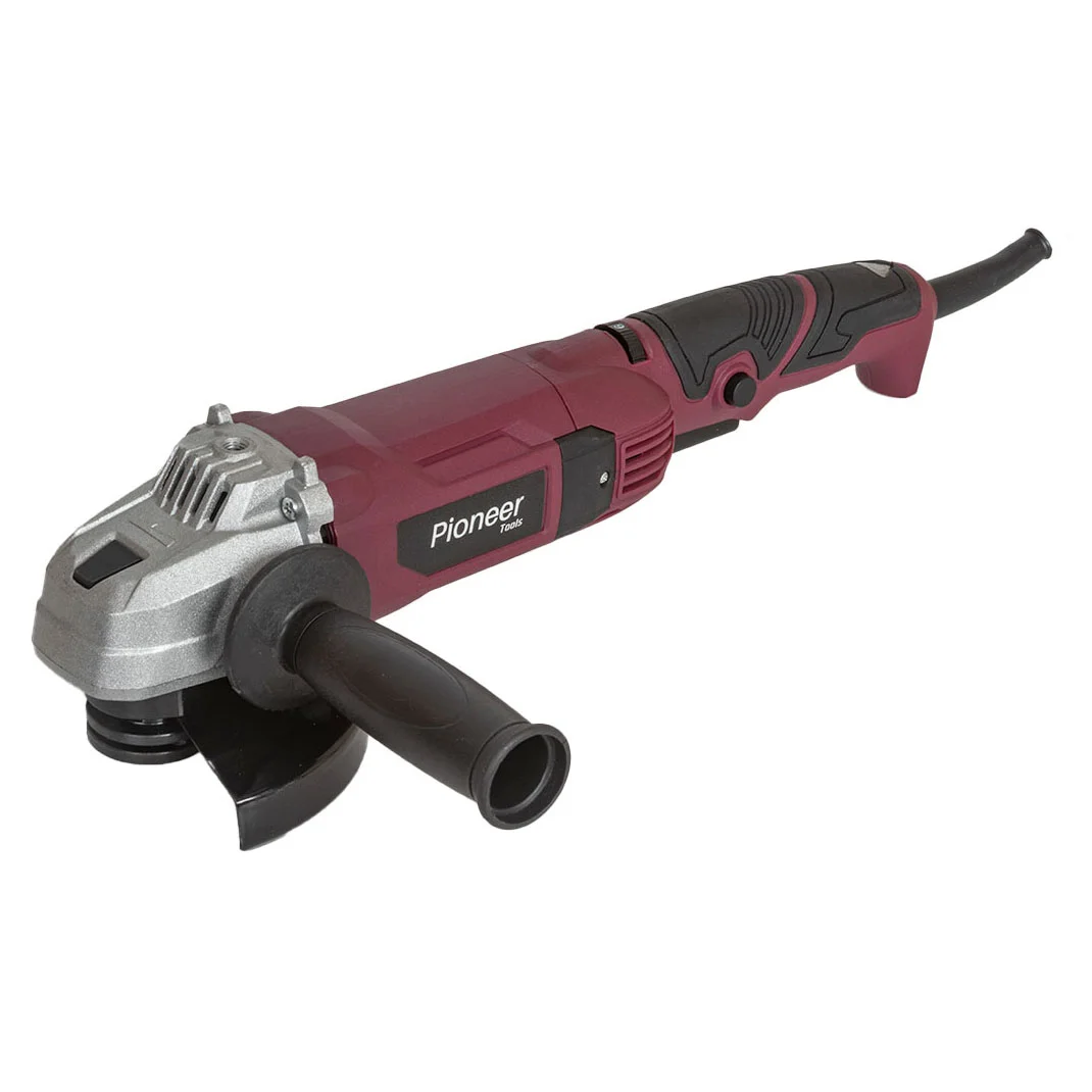 УШМ Pioneer AG-M1200-125-01, 1200 Вт, D 125 мм, 0-12000 об/мин.