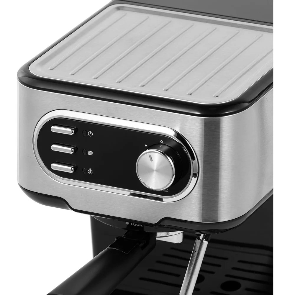 Кофеварка BRAYER BR1104 (1100 Вт, 1,5 л, 15 бар, капучинат, капуч, латте)