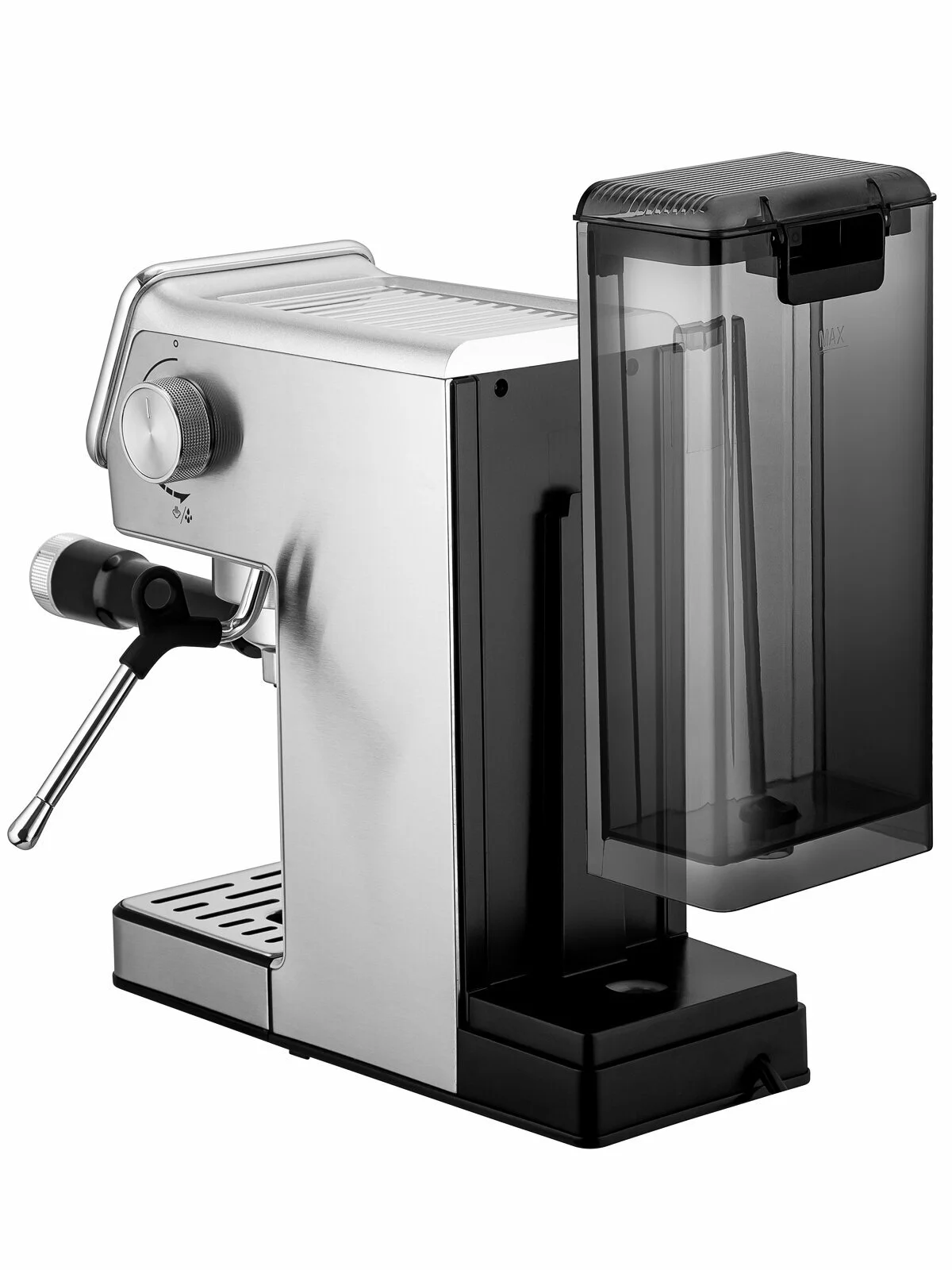 Кофеварка BRAYER BR1119, 1350 Вт, 20 бар, автомат.капуч, резерв. для воды 1,2 л., ULKA