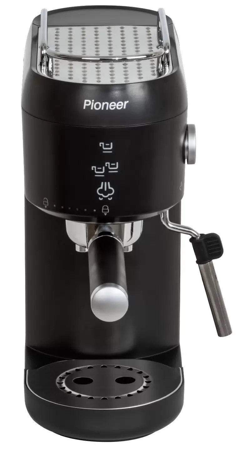 Кофеварка Pioneer CM109P black  1400 Вт 20 бар