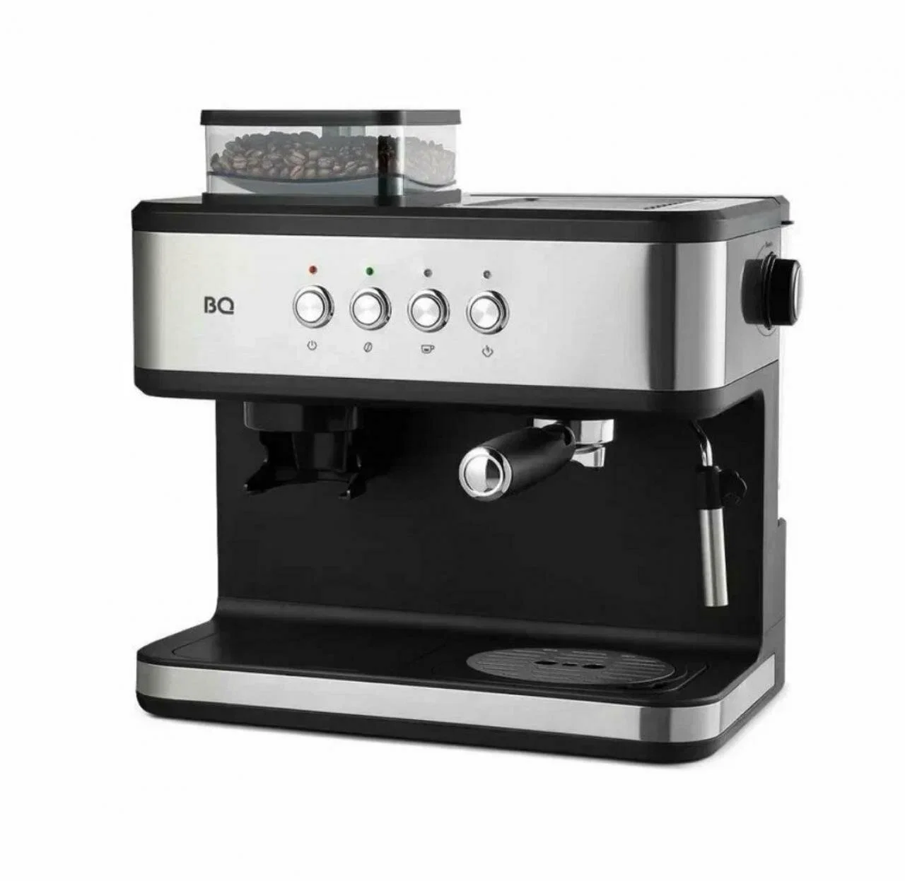 Кофемашина BQ CM1003 Стальной-Черный 1.5 л, 1150 Вт ( 850 Вт + 300 Вт),220-230 В, 50-60 Гц,
