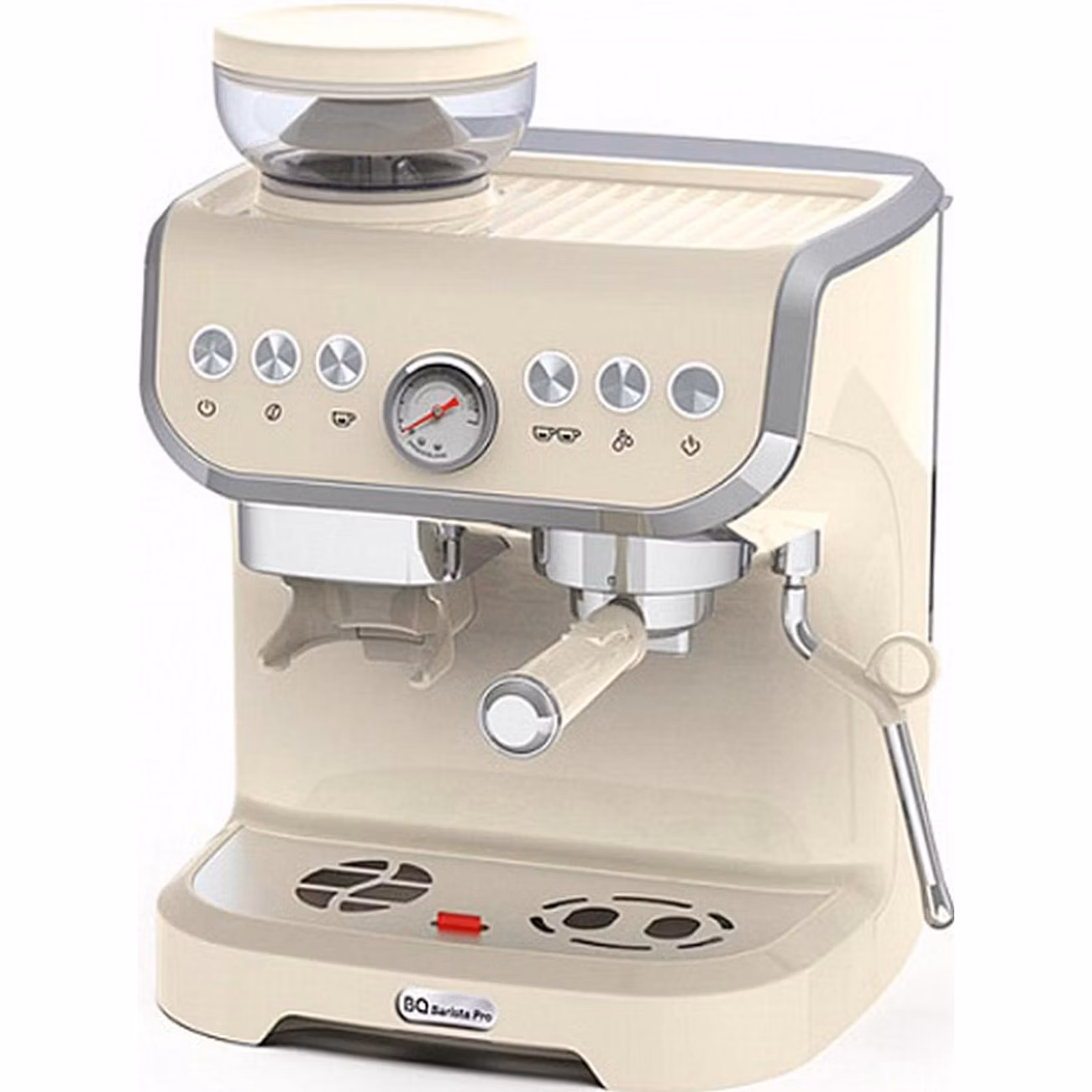 Кофемашина BQ CM5000 Бежевый 1560 Вт, давление 15 бар, бак 2 л,