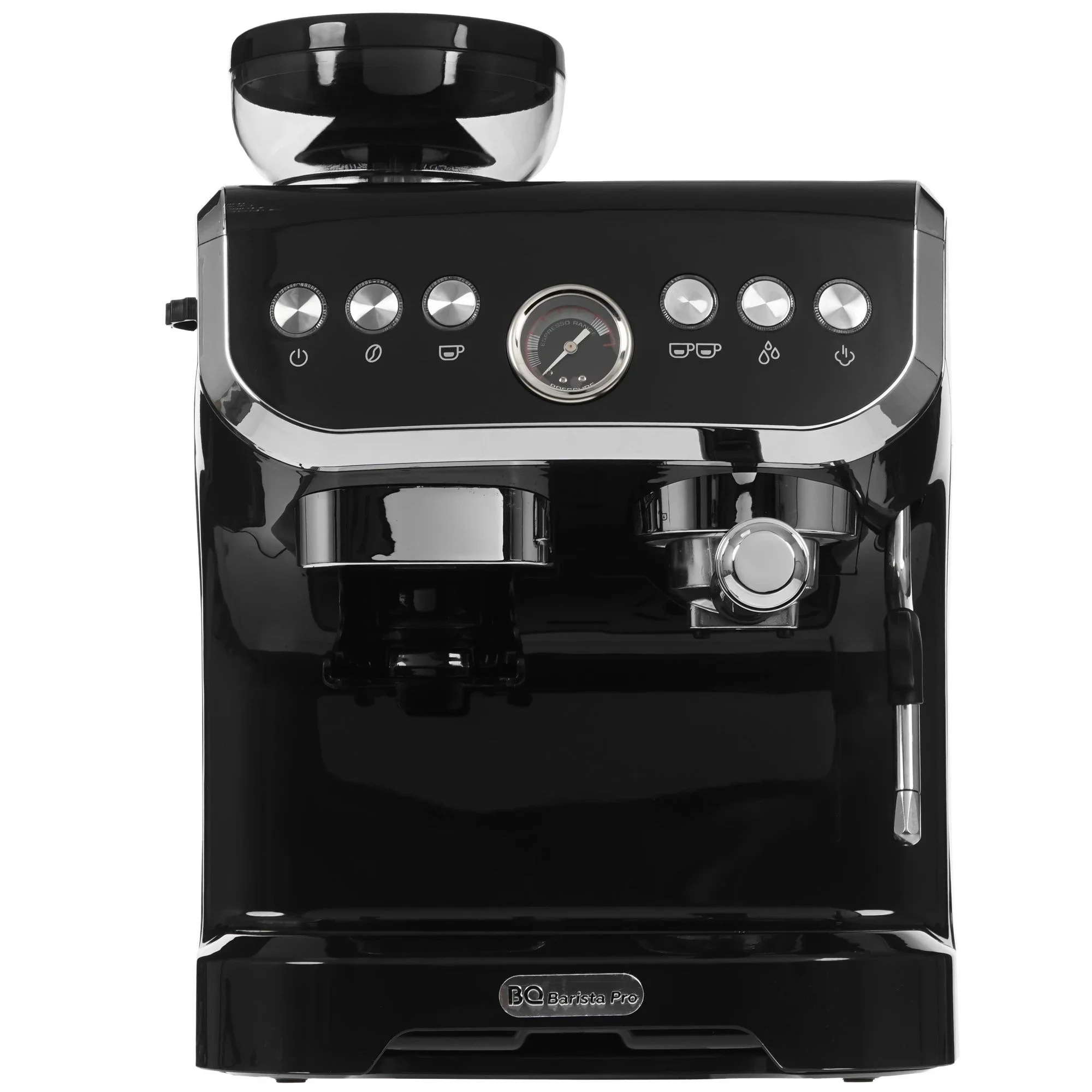 Кофемашина BQ CM5000 Черный 1560 Вт, давление 15 бар, бак 2 л, подогрев.