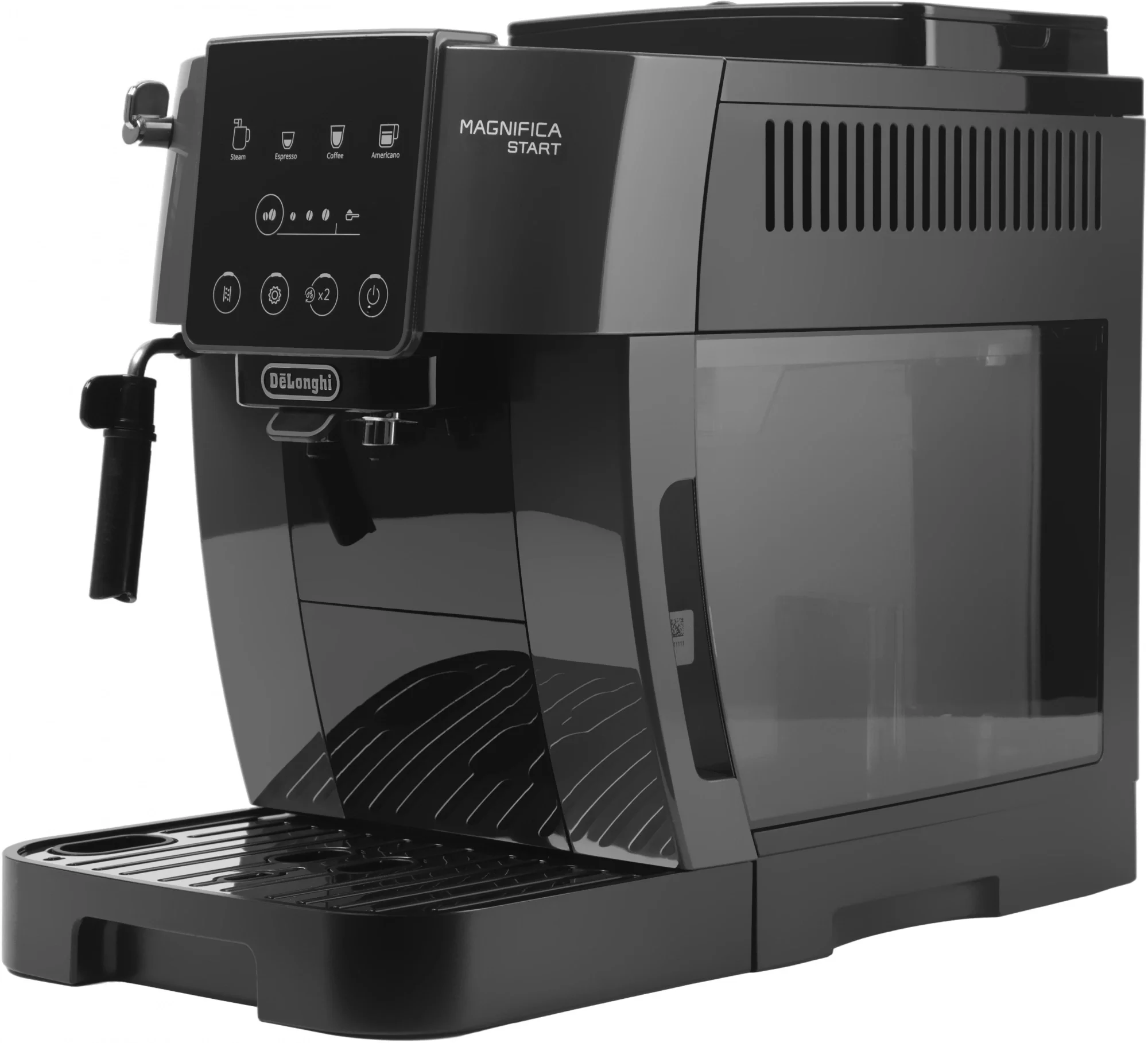 Кофемашина DeLonghi ECAM220.22.GB, черно-серый (1450 Вт, 2 чашки,  зерно,промывка)