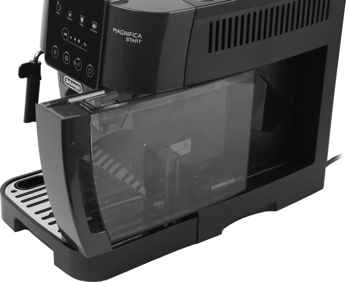Кофемашина DeLonghi ECAM220.22.GB, черно-серый (1450 Вт, 2 чашки,  зерно,промывка)