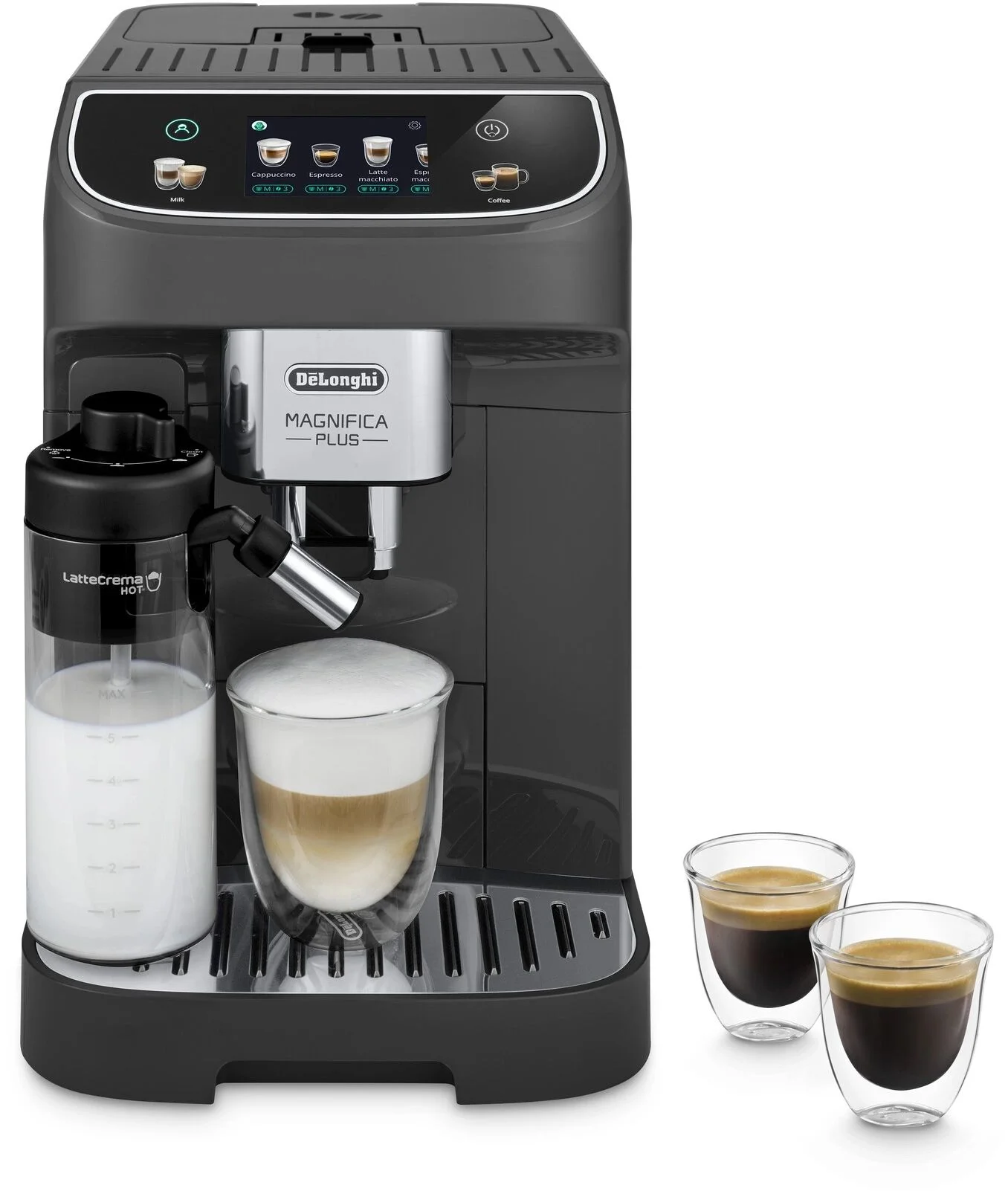 Кофемашина DeLonghi ECAM320.61.G S11 15 бар Зерновой, Молотый Американо, Двойной эспрессо, Капучино
