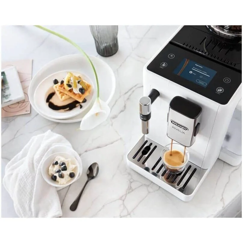 Кофемашина DeLonghi EXAM440.35.W S11 19 бар молотый / зерновой американо, эспрессо, кофе, лонг, лонг