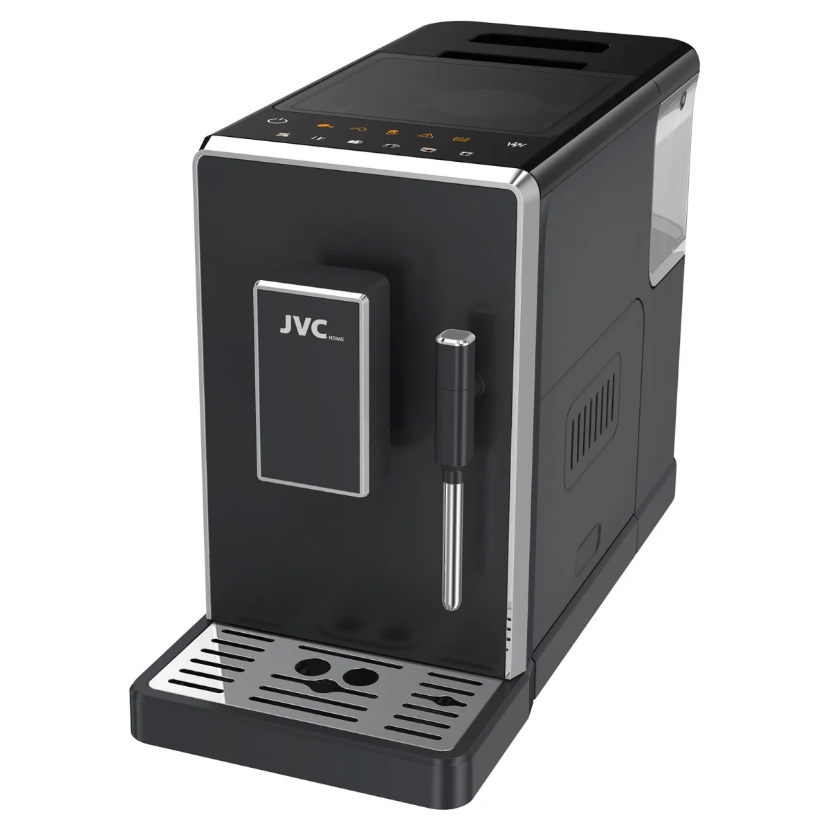 Кофемашина JVC JK-CM85 1350Вт, контейнер 18г. 20 бар, резерв.1500мл встроен.кофемолка