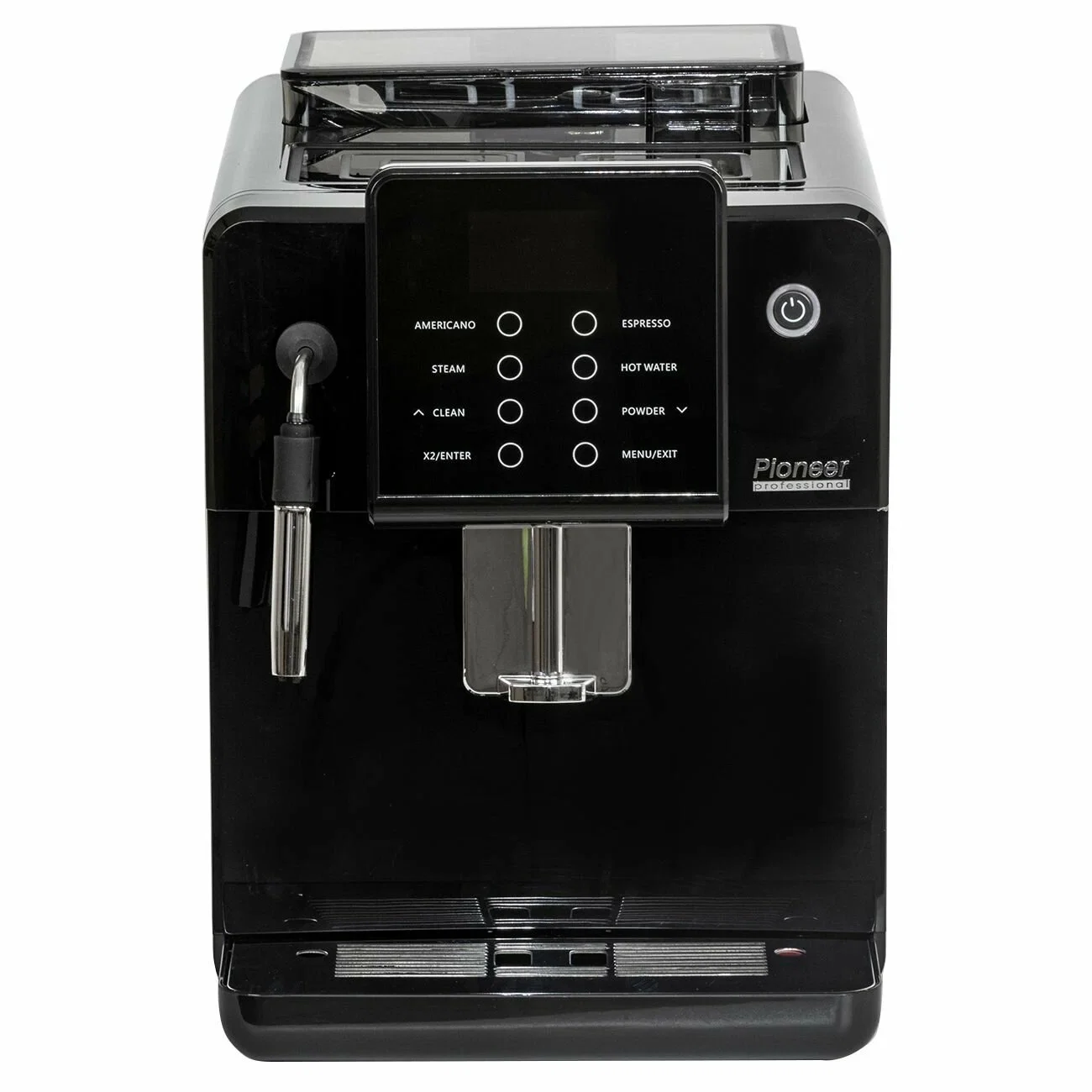 Кофемашина Pioneer CMA012C 1350 вт,резервуар 1,7 л, жк дисплей