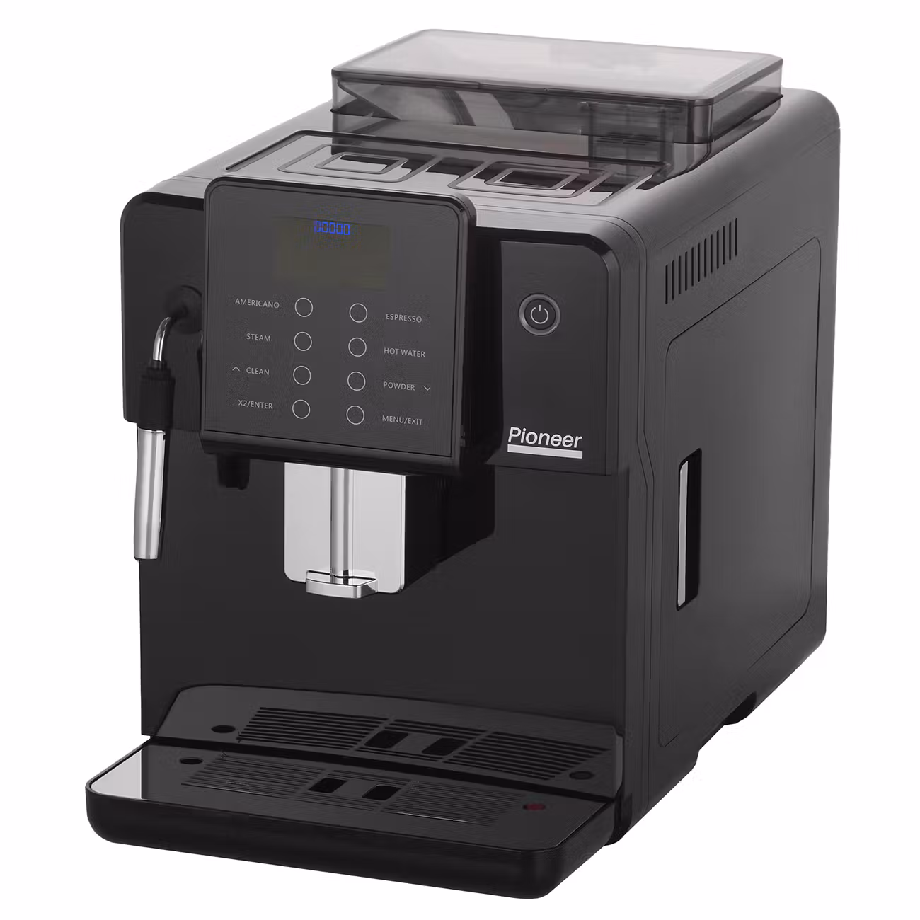 Кофемашина Pioneer CMA012C 1350 вт,резервуар 1,7 л, жк дисплей