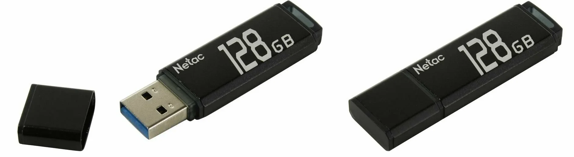 USB-флешка NeTac U351 USB2.0 128GB NT03U351N-128G-20BK