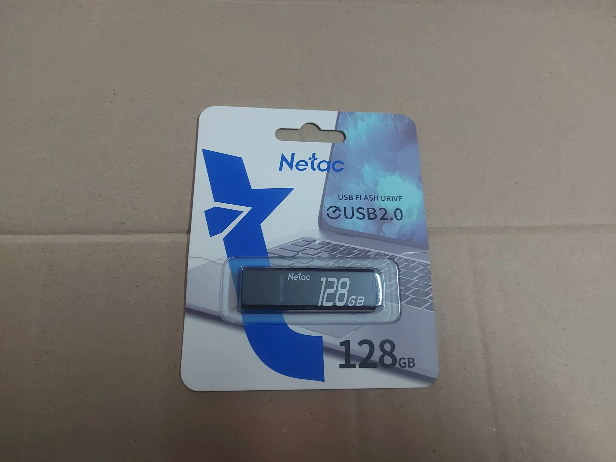USB-флешка NeTac U351 USB2.0 128GB NT03U351N-128G-20BK