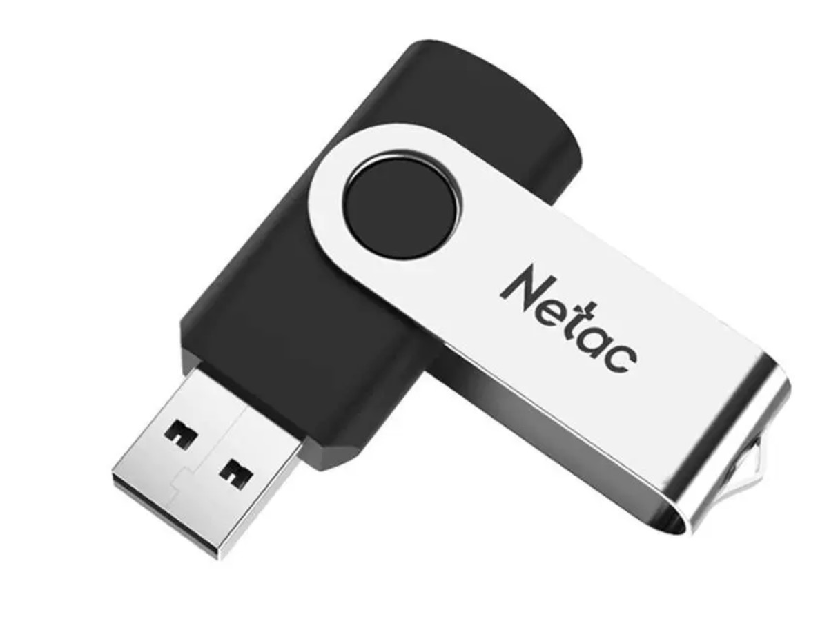 Флеш накопитель 128G USB 2.0 Netac U505 (NT03U505N-128G-20BK)