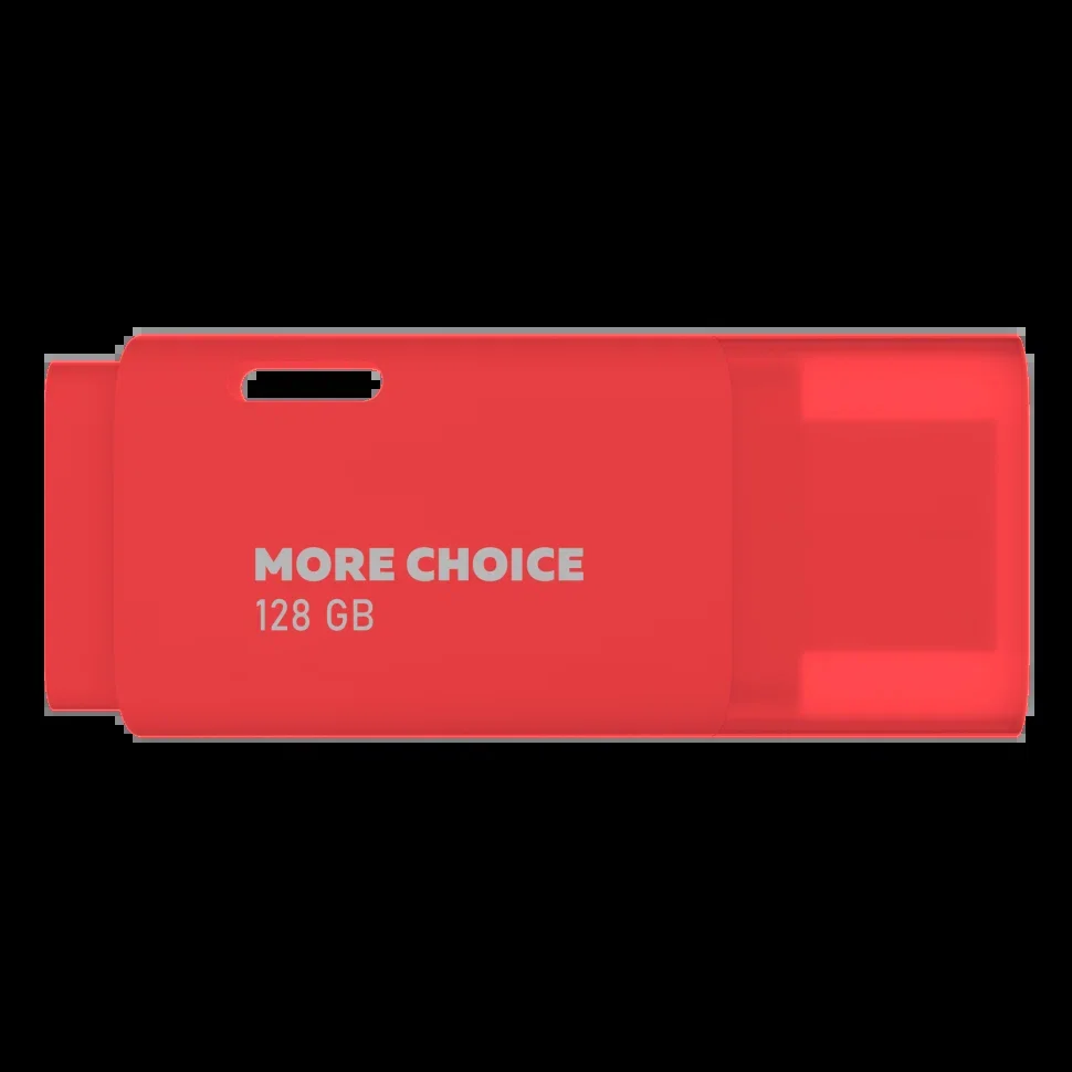 Флеш накопитель памяти USB 128GB 2.0 More Choice MF128 (Red)